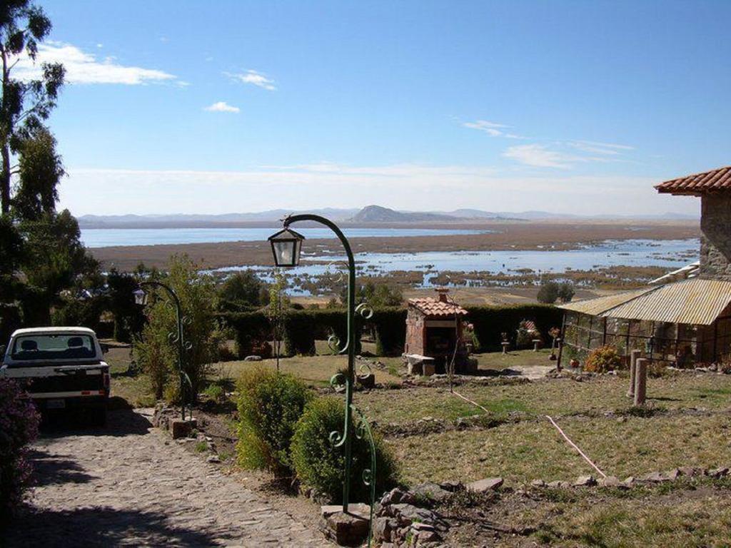 Posada Santa Barbara Chucuito Bagian luar foto