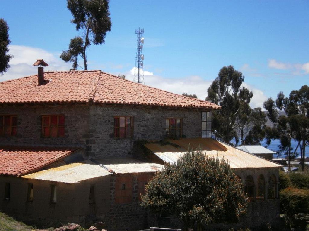 Posada Santa Barbara Chucuito Bagian luar foto